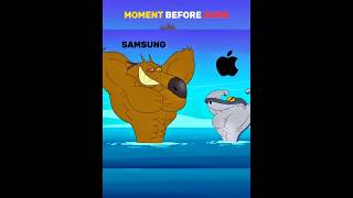 Samsung Vs Apple 🗿 #shorts #samsungvsiphone.