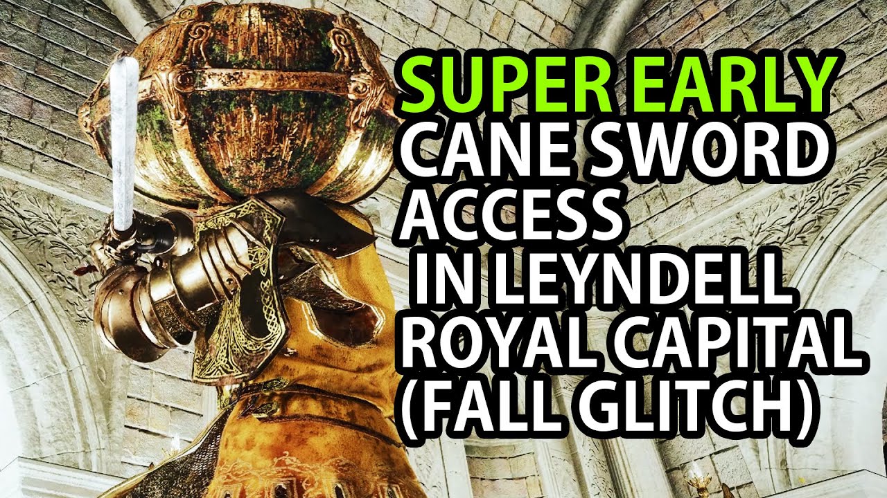 ELDEN RING SUPER EARLY JEDI SWORD (CANE SWORD) LOCATION LEYNDELL