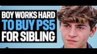 Boy WORKS Hard To BUY PS5 For Sibling | Dhar Mann/ rewatch