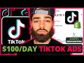 Making $100 A DAY - TRENDING Tiktok Ads Strategy (Shopify Dropshipping 2021)