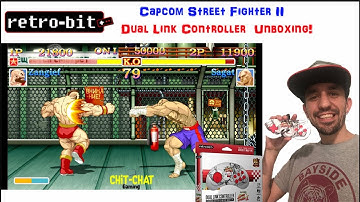 Unboxing The Retro-bit Street Fighter II Dual Link Controller!
