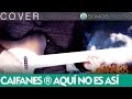 Como tocar AQUÍ NO ES ASÍ de caifanes en guitarra ✅ COVER FÁCIL + TAB ● PLAYROCKSTARZ