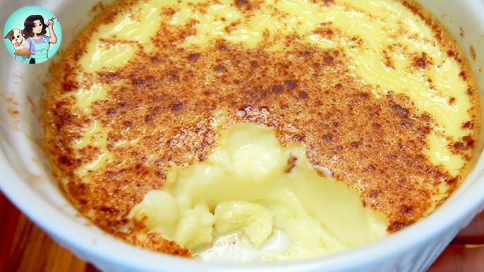 Dessert in 10 minutes! Easy and Delicious Egg Custard Pudding Recipe! -  YouTube