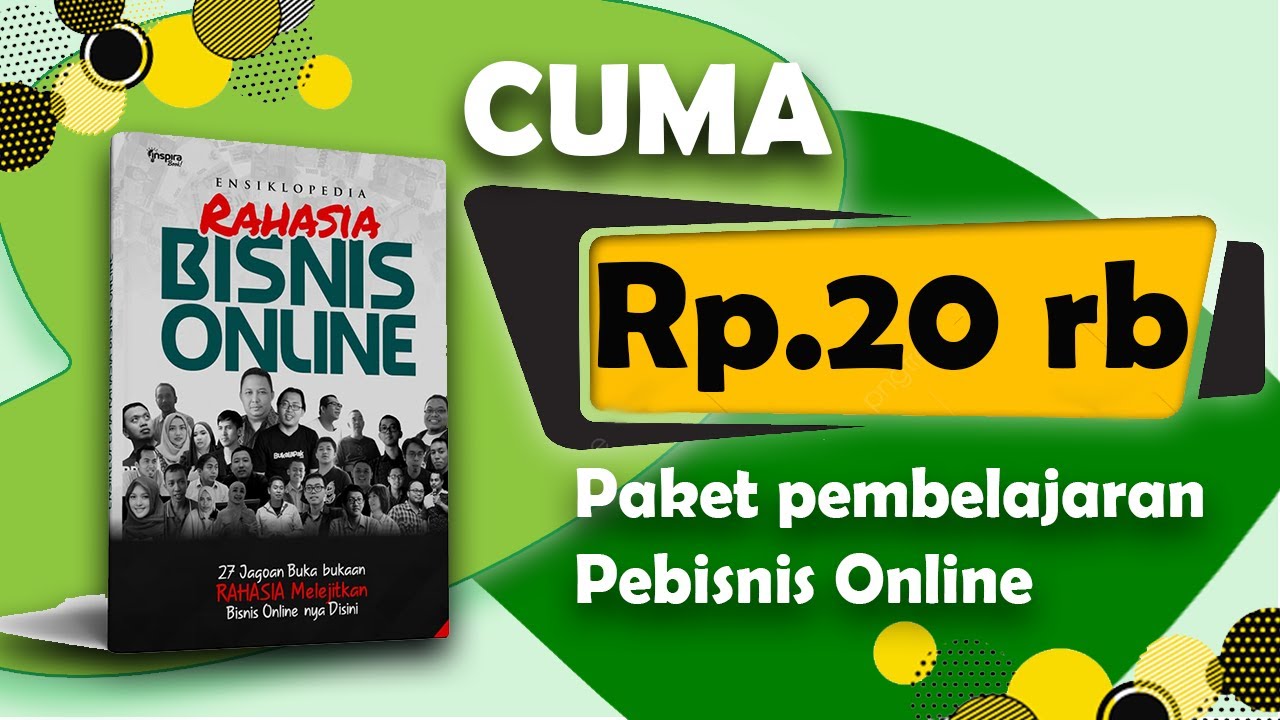 ERBO-Ensiklopedia Rahasia Bisnis Online | Paket Pembelajaran Pebisnis