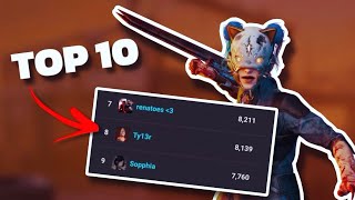 What a TOP 10 Skull Merchant Looks Like Dead by Daylight
