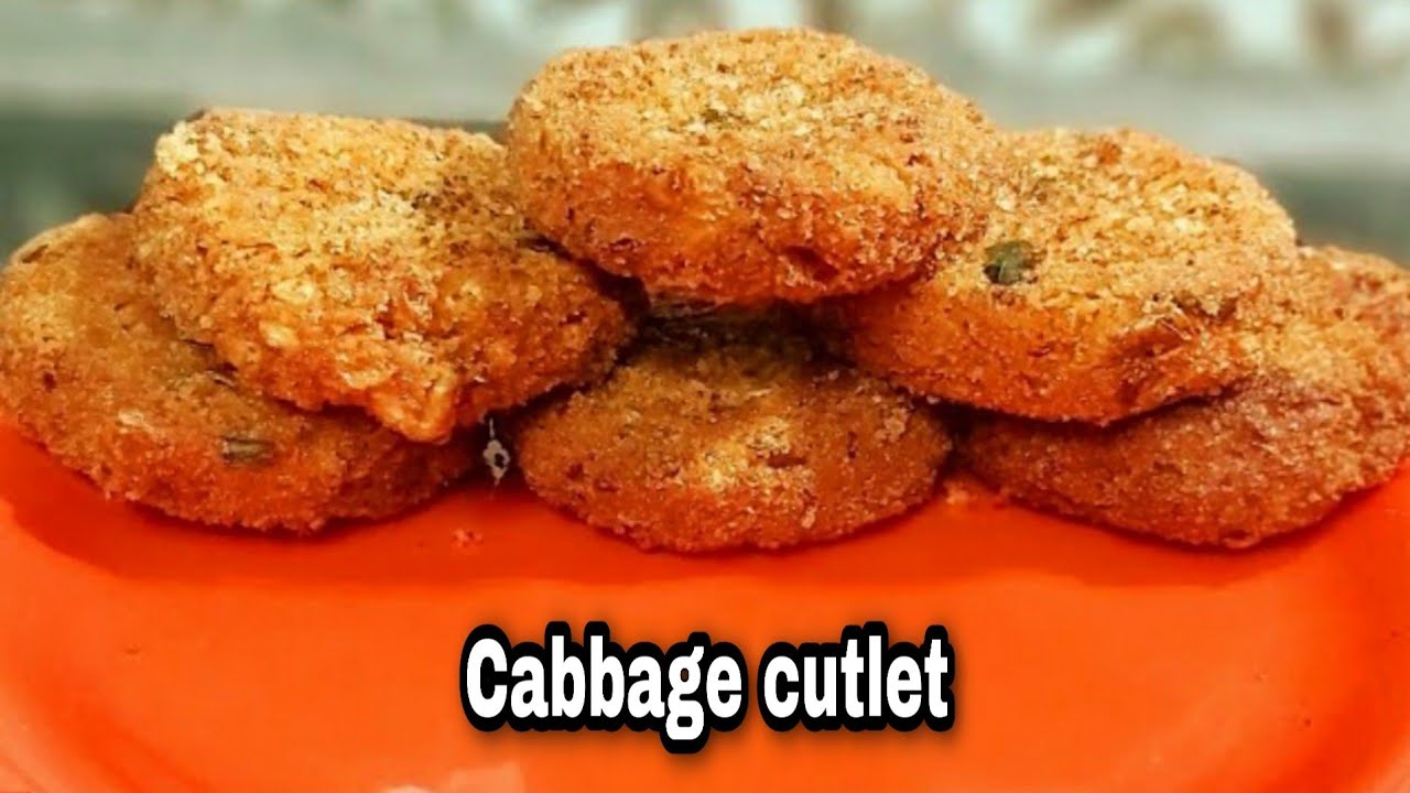 Cabbage cutlet / Cabbage patties Evening snacks in tamil YouTube