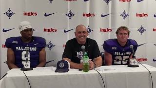 WATCH: Furman Football postgame after beating Anderson in season opener