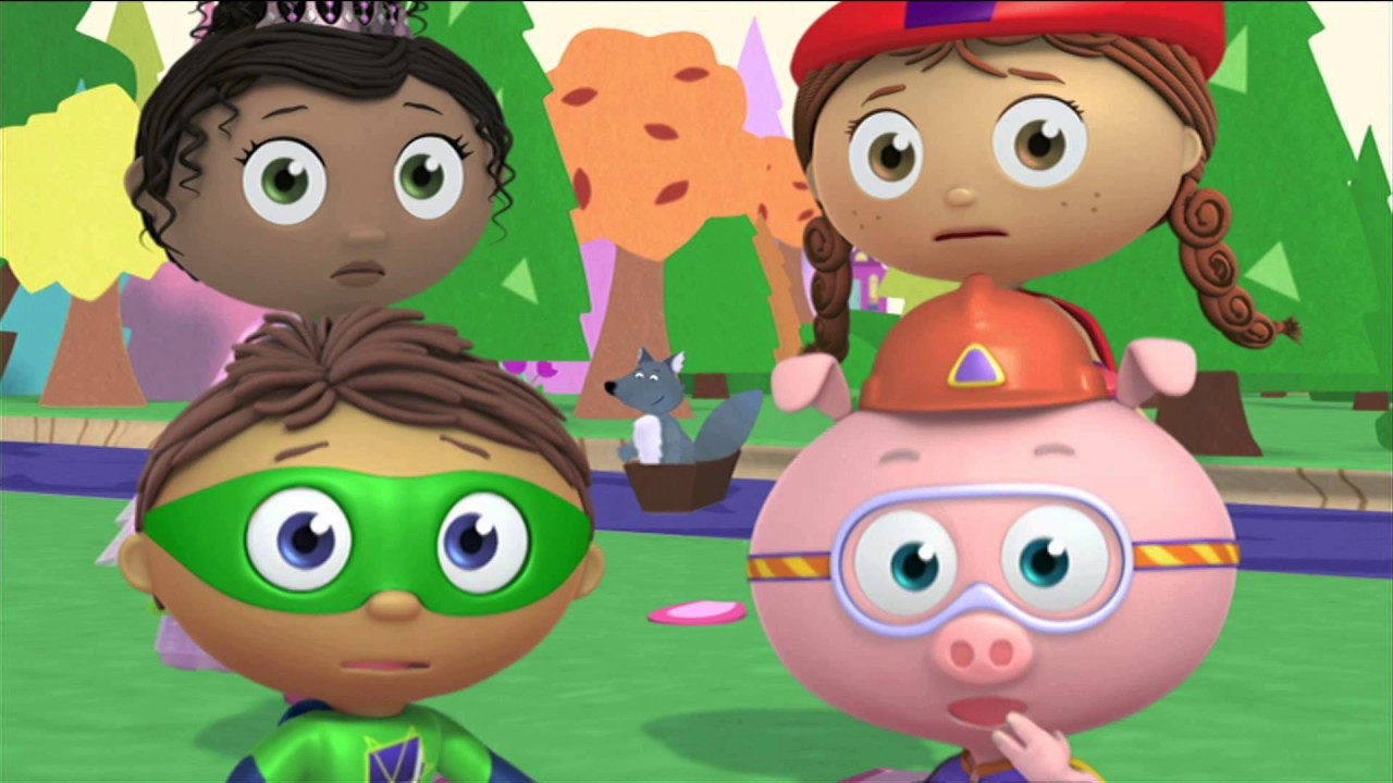 super why little red riding hood - YouTube