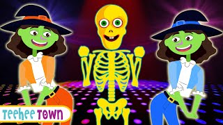 Dancing With Skeletons Part Song + Spooky Scary Nursery Rhymes By Teehee Town