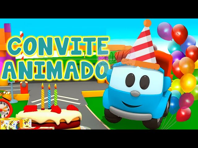 ▷ Vídeo Convite Léo o Caminhão, Whatsapp