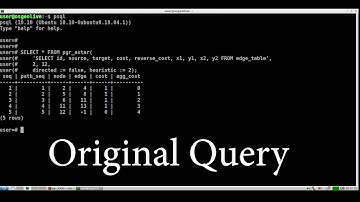 pgRouting: Video of Manual "aStar one-to-one"