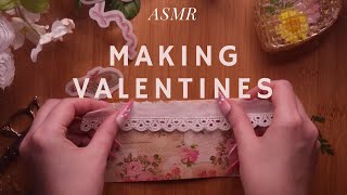 ASMR Making Cottagecore Valentines