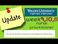 Walden University Week 9 10 11 Update Nurse Practitioner Advanced Health Assessment NURS6512 