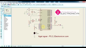 Ngắt ngoài 8051 (AT89C51, AT89C52) Code c + mô phỏng