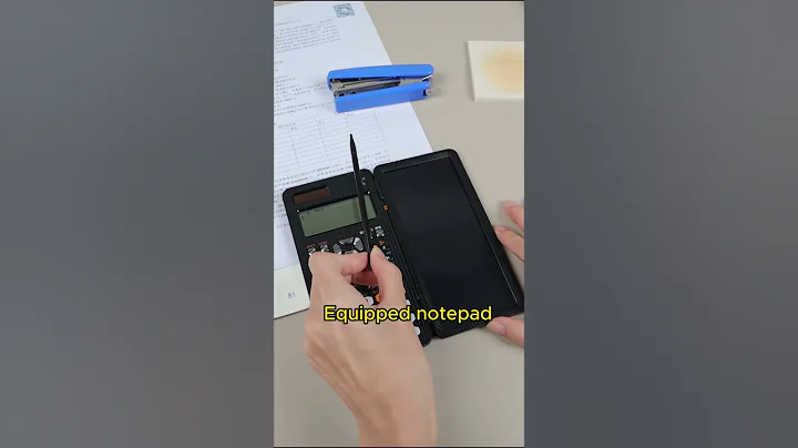 Mastering Math and Notes with this Dual Purpose Calculato😎#newyes #calculator #scientificcalculator