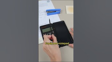 Mastering Math and Notes with this Dual Purpose Calculato😎#newyes #calculator #scientificcalculator