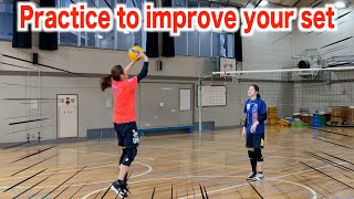 【volleyball】A drill that improves setting！ screenshot 1