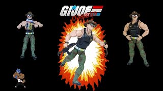 G I  JOE CLASSIFIED SGT, SLAUGHTER 2 toy review
