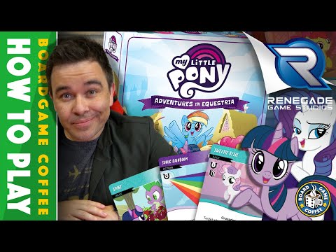 My Little Pony: Abenteuer In Equestria – Kooperatives Deckbauspiel Für 1–4 Spieler