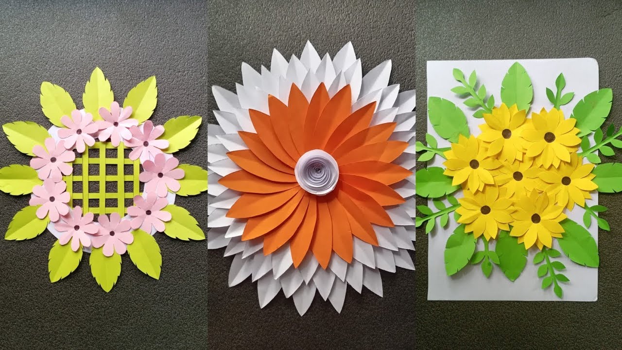 Paper wall hanging😍|DIY paper crafts #diy #craft #wallhanging #craftideas #papercraft
