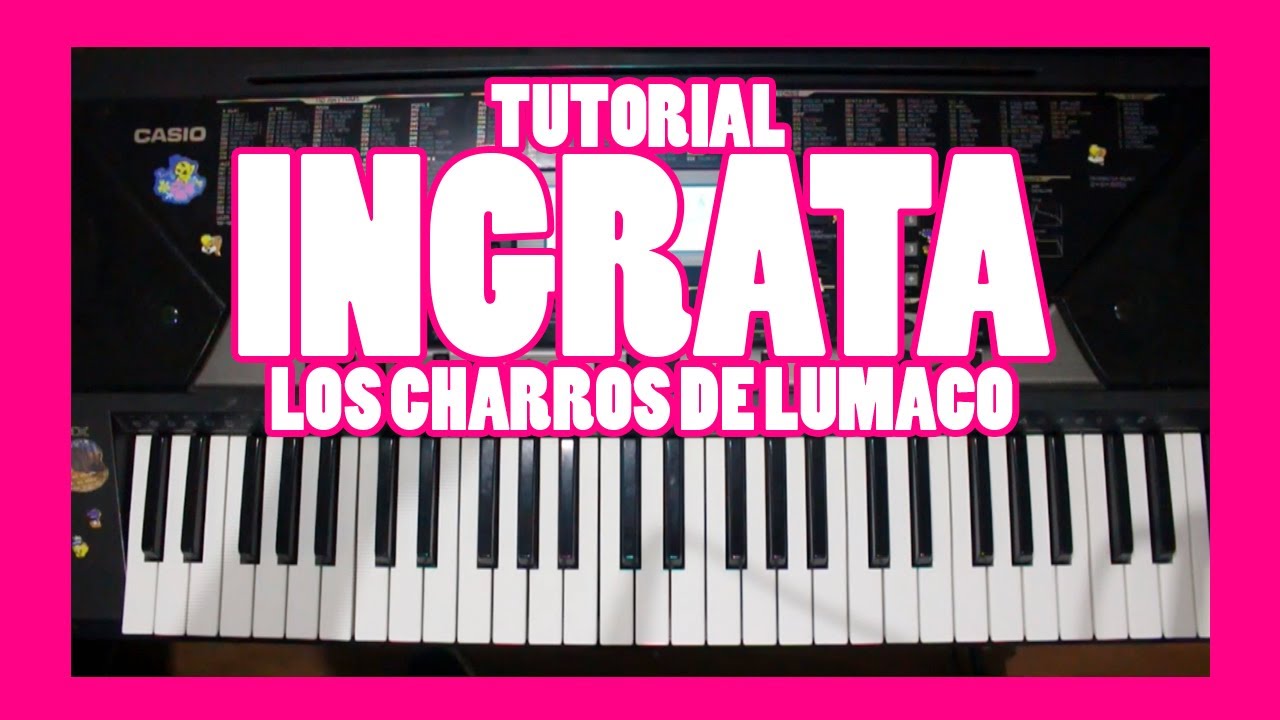 Ingrata - Tutorial El Músico De Oído