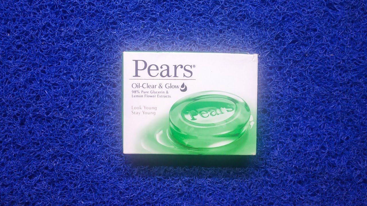 Pears Oilclear and glow soap with lemon flower extracts review YouTube