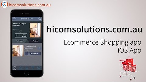Ecommerce Shopping ios app source code for sale