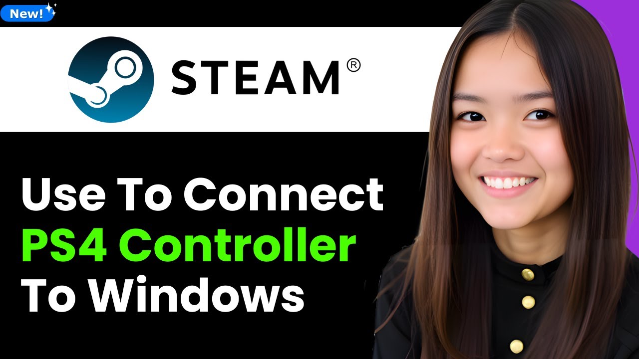 How To Use Steam To Connect PS4 Controller to Windows PC 2026 (Step By ...