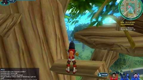 Fusionfall   Climbing up KND Treehouse