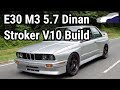BMW E30 M3 with 5.7 Dinan Stroker V10 Build