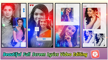 Trending Best Lyrical Whatsapp Status Video Editing in Kinemaster Telugu | Make BeatSync Lyrics