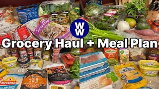 NEW YEAR Grocery Haul | Costco \& Fred Meyer (Kroger) + Meal Plan | |WW Points