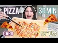 CARO VS YUYA: PREPARA UNA PIZZA EN 30 MINUTOS (edicion san valentin) ♥ Steph T