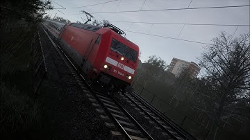 Train Sim World 6 All together scenario in DB BR 101 (sorry for audio and lag)