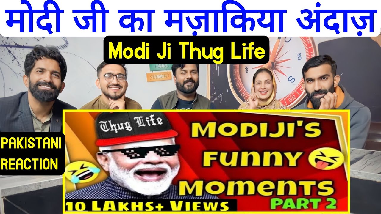 Reaction on       Modi Ji Thug Life   FunnyPMmodi   Part 2