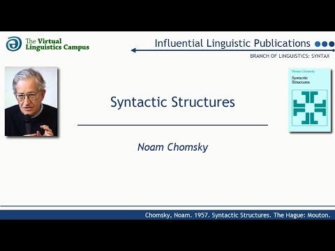 Syntactic Structures ☆ Linguistics Lecture