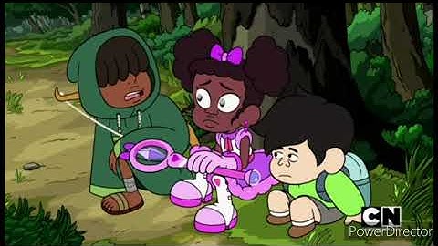 Craig of the creek Capture The Flag the game...but only when Sparkle Cadet is on screen