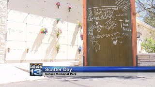 Families find closure in 'Scatter Day' event