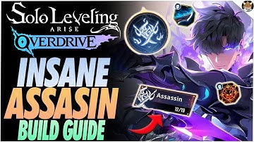 INSANE Assassin Build Guide for Solo Leveling Arise OVERDRIVE ~CLEARS ALL LEVEL 85 CONTENT EASY!~