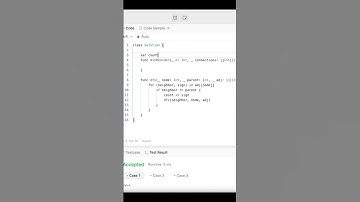 Day 59: LeetCode Problem 1466. - Swift #daily #challenge #swiftui #coding #leetcode