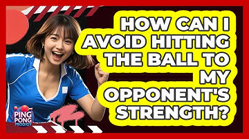 How Can I Avoid Hitting the Ball to My Opponent