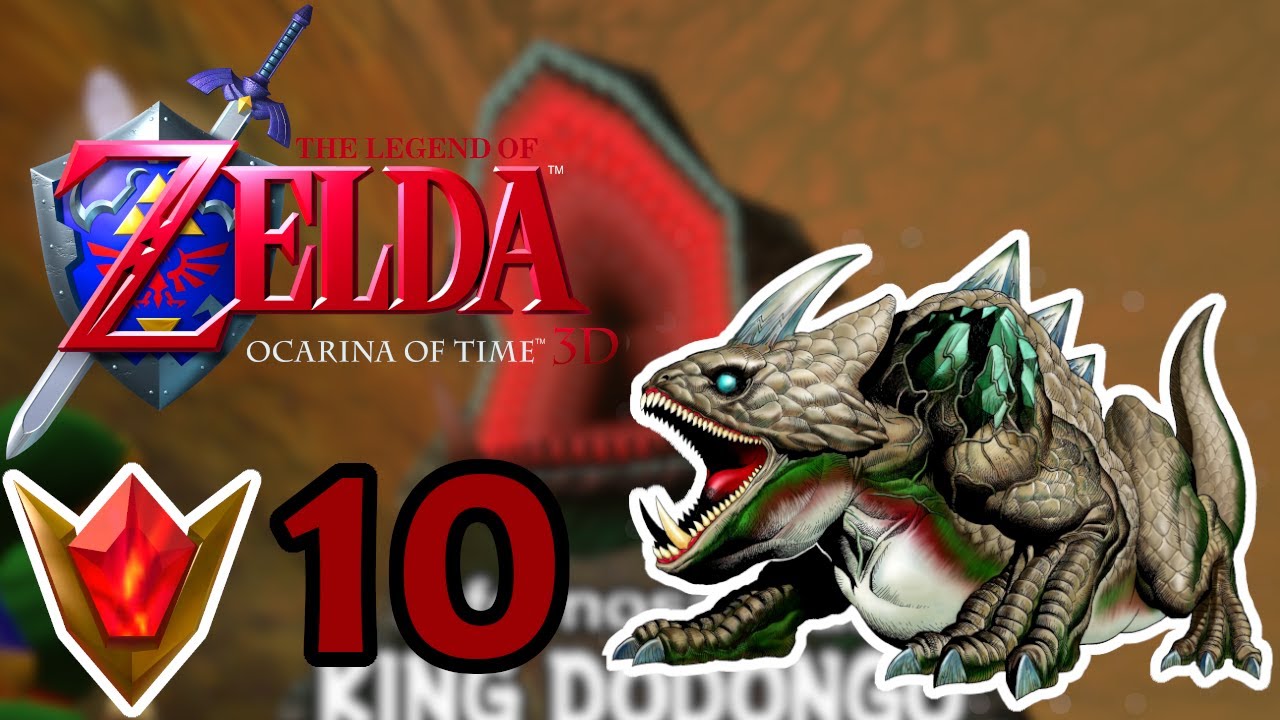 The Legend of Zelda Ocarina of Time 3D ⚔️ 10 Infernosaurus King