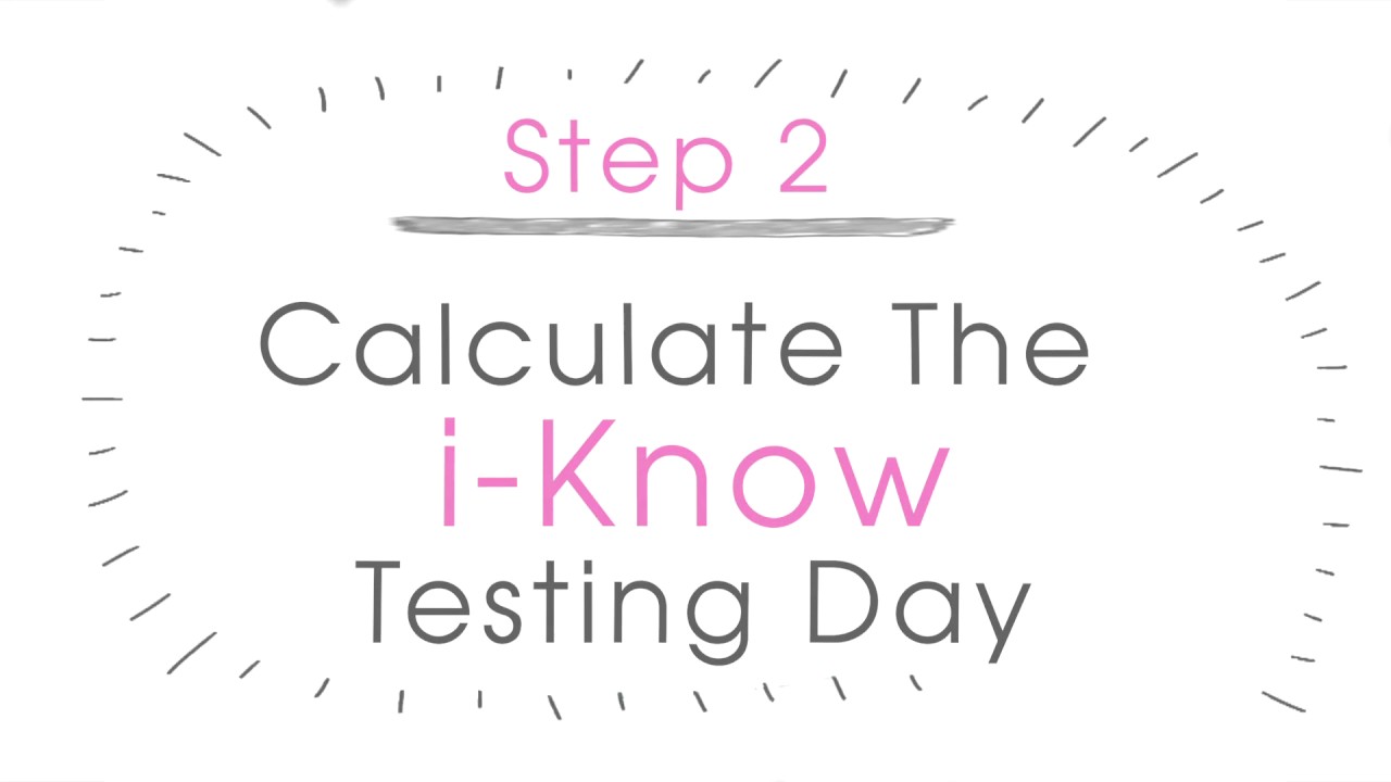 I Know Ovulation Kit Chart