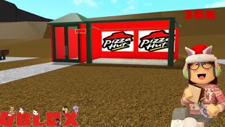 I Built A Pizza Hut In Bloxburg Tour | Roblox | iiRainbowCakezz