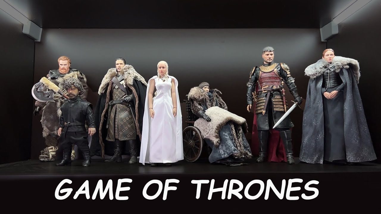 Game of Thrones figures collection Threezero 2024 update