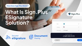 SIGN.PLUS Explainer Video screenshot 1