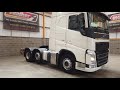 New In Stocklist For Sale: VOLVO FH VERSION 4 GLOBETROTTER 500 6X2 TRACTOR UNIT – 2013 – YN63 OVA