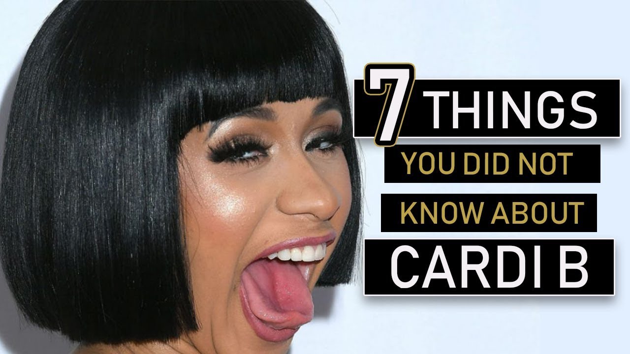Card B 7 Things You Didn't Know "Celebrity News" you have to hear