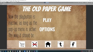 Slide-In/Pop-Up UI menu in Unity, Tutorial