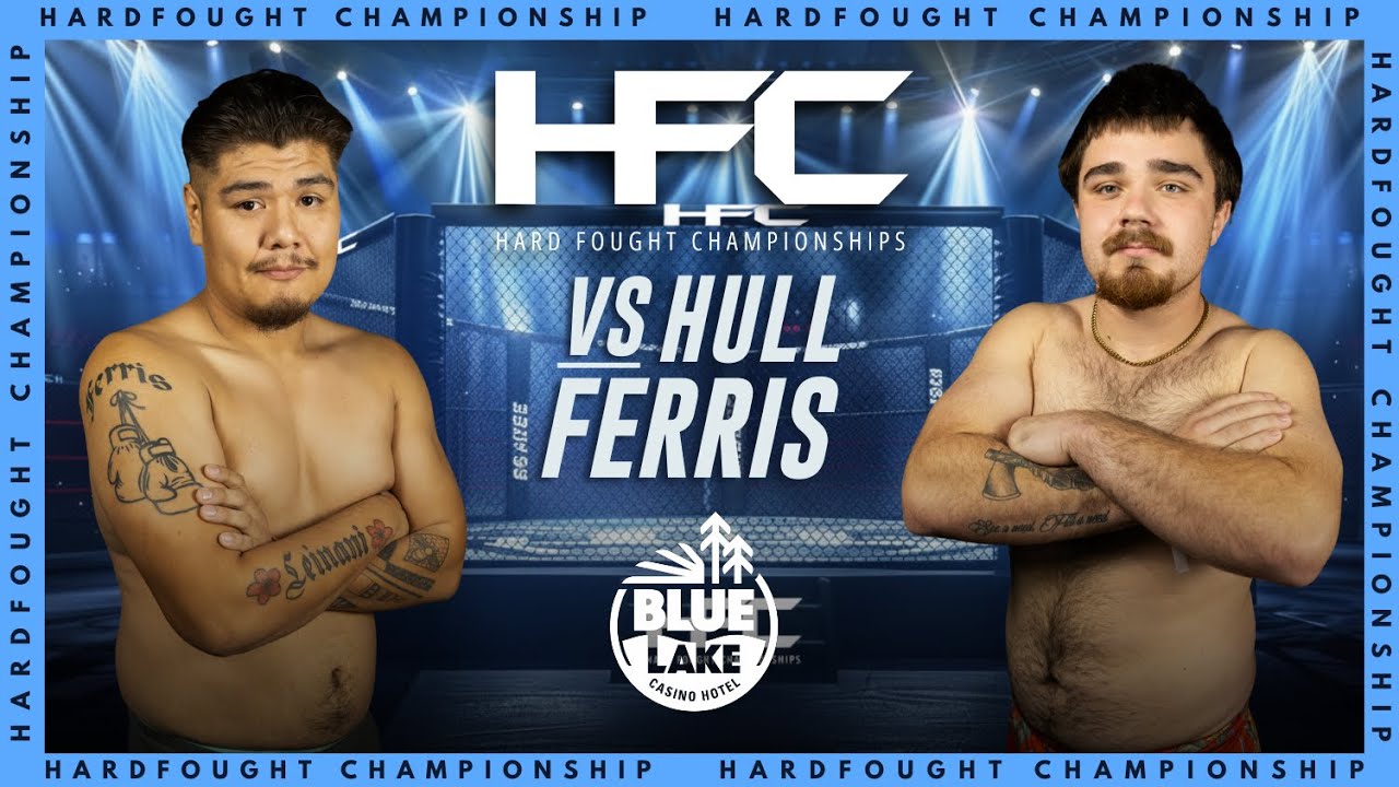 HFC FIGHT NIGHT • Wilfred Ferris vs Hayden Hull • Heavyweight Kickboxing War at Blue Lake Casino!